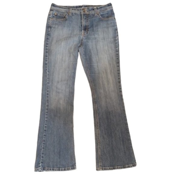 Bandolino Blu Jeans Arianna Bootcut Women's Comfy Casual Retro Denim Size 12 - Picture 1 of 14